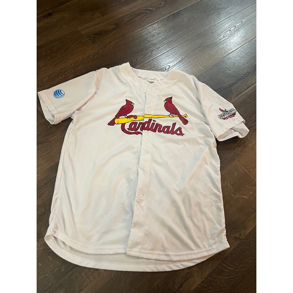 St Louis Cardinals 2013 NL Champions Jersey White‎ Match Up Promotions Mens XL